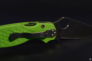 Spyderco Para-Military 2 custom scales "the lab"
